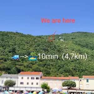 Pocitniska Hisa Morski Pogled Ferienhaus Mošćenička Draga